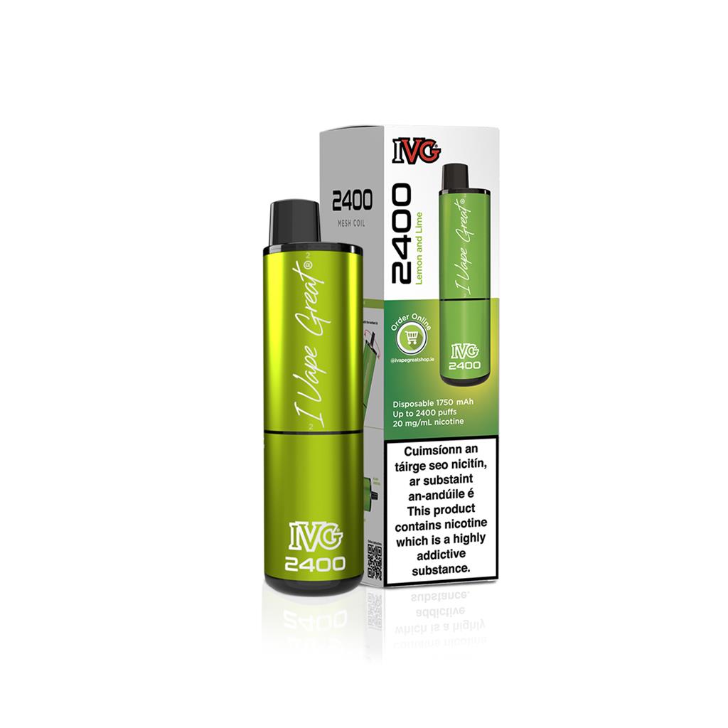 IVG: 2400 Lemon and Lime 20mg IVG: 2400 Lemon and Lime 20mg