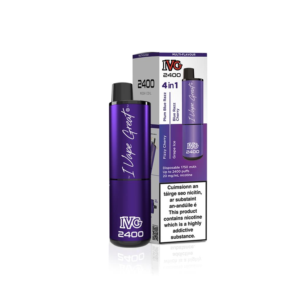 IVG: 2400 Purple Edition 20mg IVG: 2400 Purple Edition 20mg