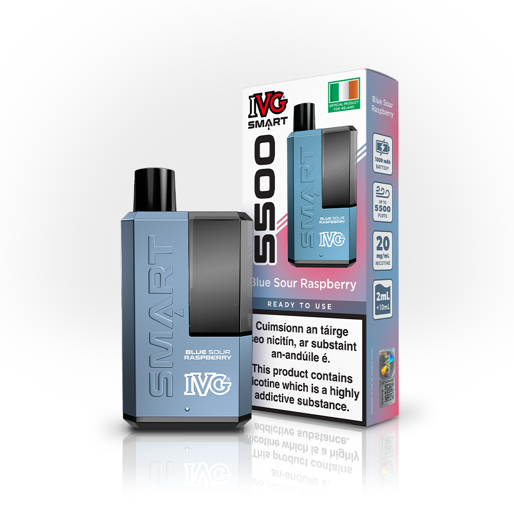 IVG: Smart 5500 Blue Sour Raspberry 20mg IVG: Smart 5500 Blue Sour Raspberry 20mg
