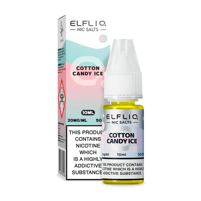 Elf Bar: ElfLiq Cotton Candy Ice 10ml Elf Bar: ElfLiq Cotton Candy Ice 10ml