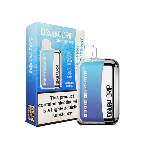 Double Drip: Blueberry Sour Raspberry 2ml 20mg Double Drip: Blueberry Sour Raspberry 2ml 20mg
