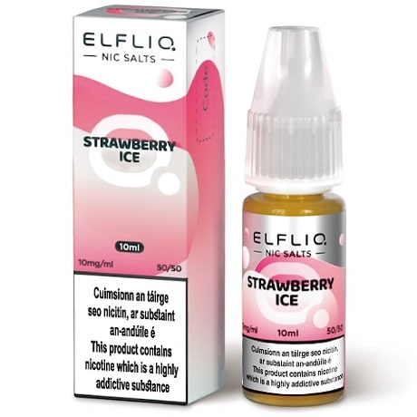 Elf Bar: ElfLiq Strawberry Ice 10ml Elf Bar: ElfLiq Strawberry Ice 10ml