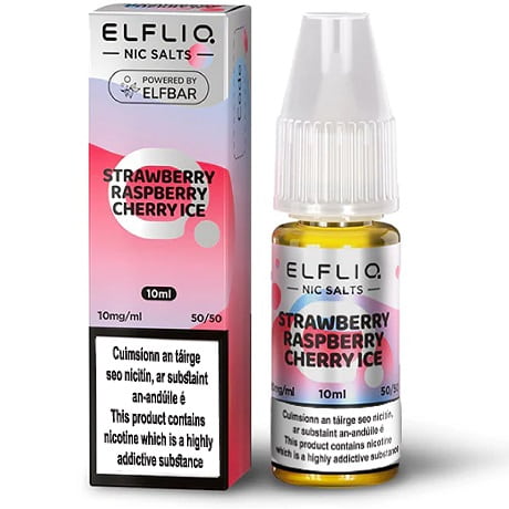 Elf Bar: ElfLiq Strawberry Rasp Cherry 10ml Elf Bar: ElfLiq Strawberry Rasp Cherry 10ml