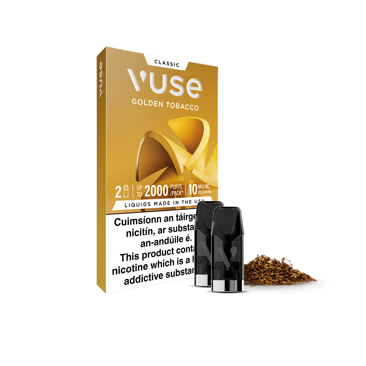 Vuse: Golden Tobacco (ePod) Vuse: Golden Tobacco (ePod)