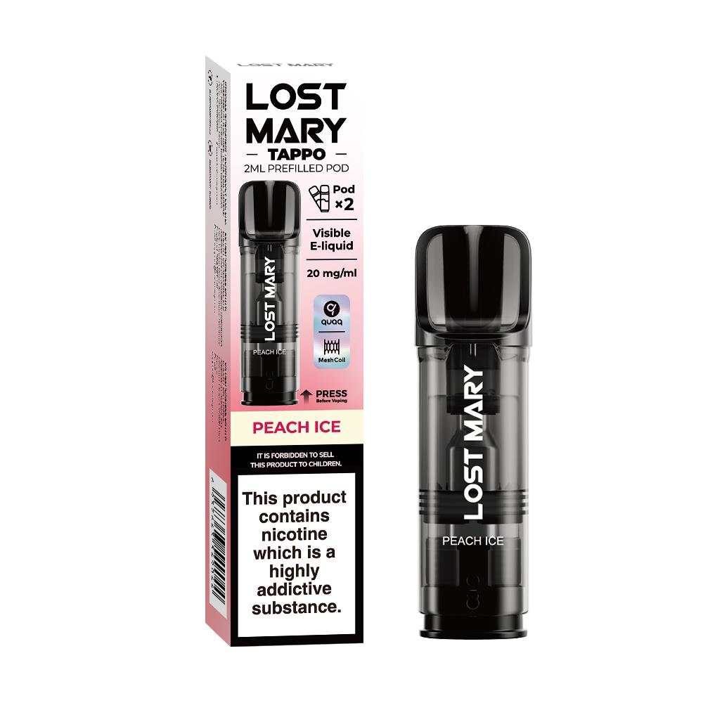 Elf Bar: Lost Mary Tappo 2ml Peach Ice Elf Bar: Lost Mary Tappo 2ml Peach Ice