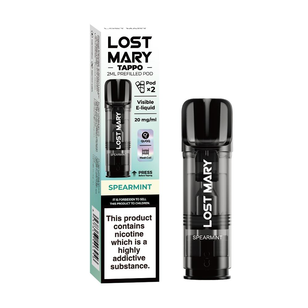 Elf Bar: Lost Mary Tappo 2ml Spearmint Elf Bar: Lost Mary Tappo 2ml Spearmint