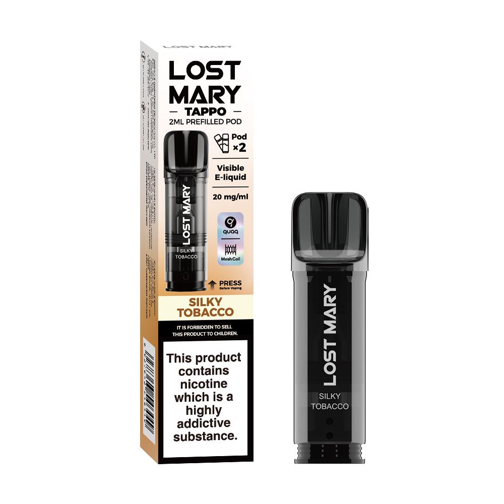 Elf Bar: Lost Mary Tappo 2ml Silky Tobacco Elf Bar: Lost Mary Tappo 2ml Silky Tobacco
