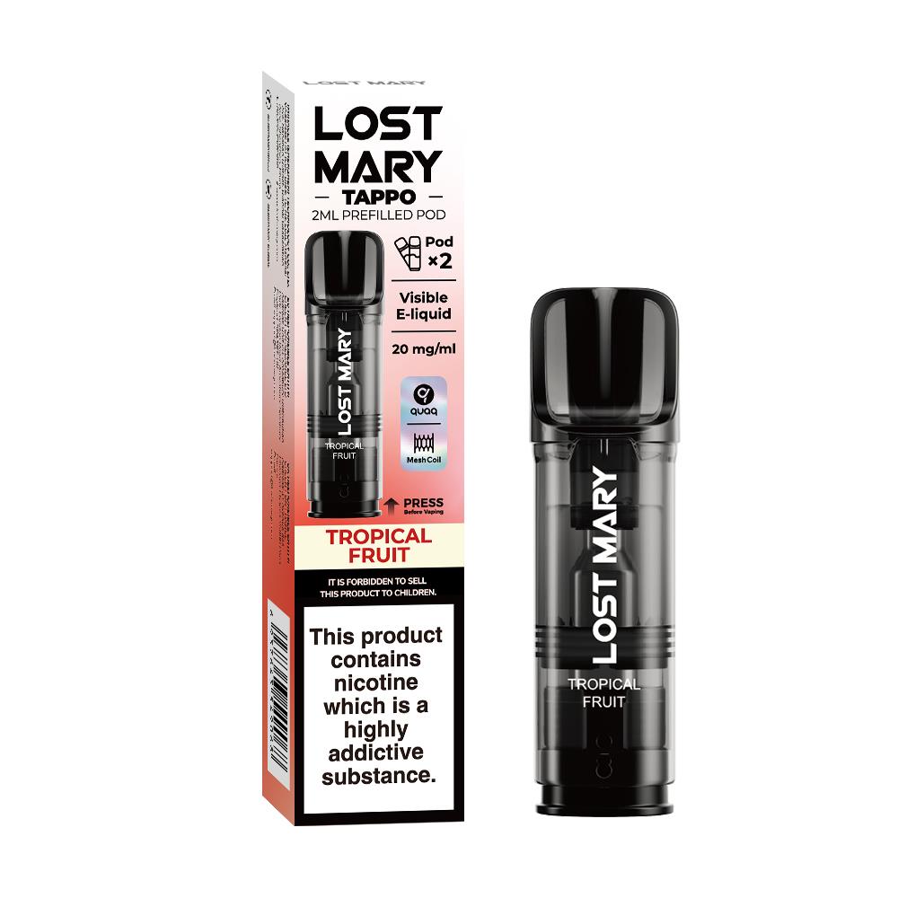 Elf Bar: Lost Mary Tappo 2ml Tropical Fruit Elf Bar: Lost Mary Tappo 2ml Tropical Fruit