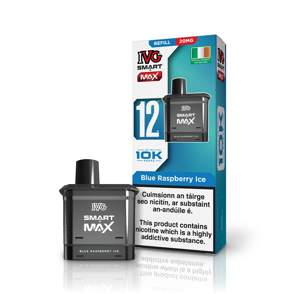 IVG: Smart Max Refill Blue Raspberry Ice 20mg