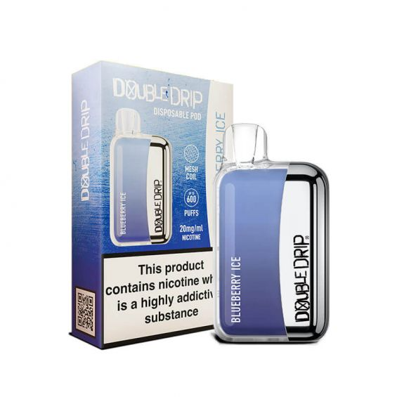 Double Drip: Blueberry Ice 2ml 20mg Double Drip: Blueberry Ice 2ml 20mg