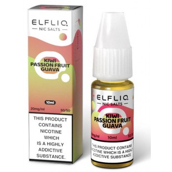 guava flavour vape Elf Bar: ElfLiq Kiwi Passion Fruit Guava 10ml