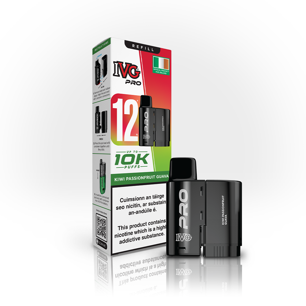 ivg pro kiwi passion fruit guava IVG PRO Kiwi Passionfruit Guava Vape Kit main image 1