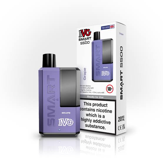 IVG: Smart 5500 Grape 20mg