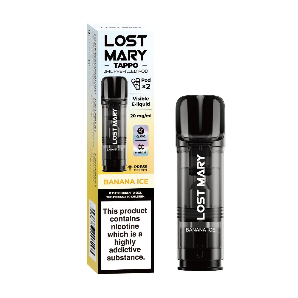 Elf Bar: Lost Mary Tappo 2ml Banana Ice