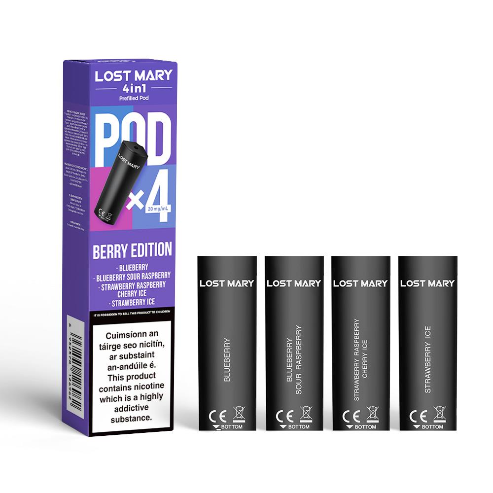 Lost Mary: 4IN1 Pods Berry Edition 20mg [4pk]