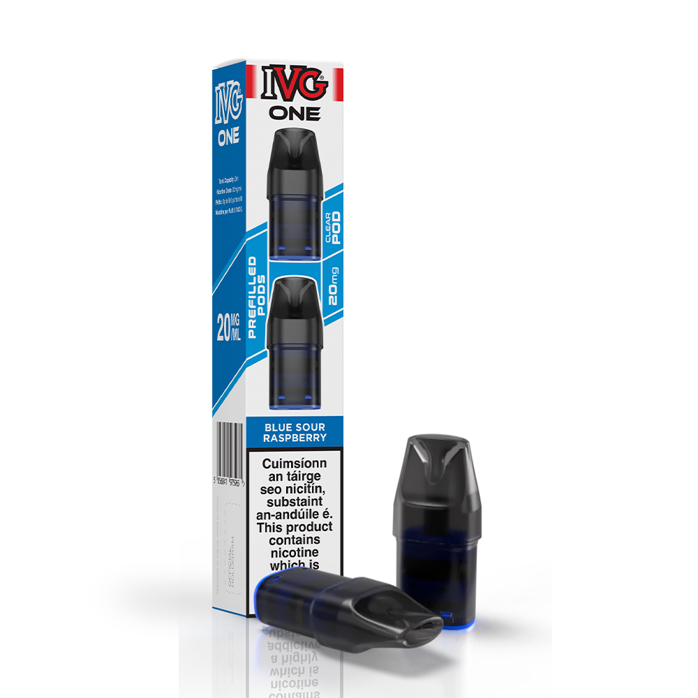 IVG: One Pod Blue Sour Raspberry 2ml 20mg
