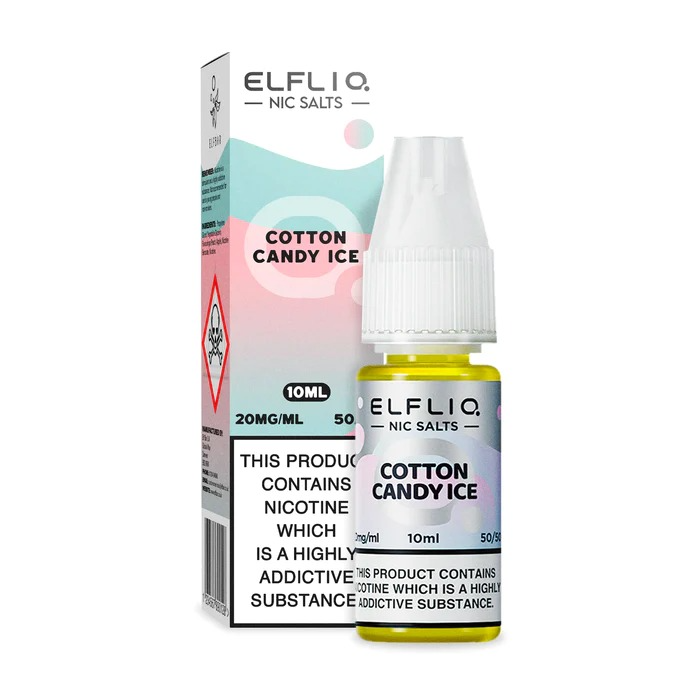 Elf Bar: ElfLiq Cotton Candy Ice 10ml