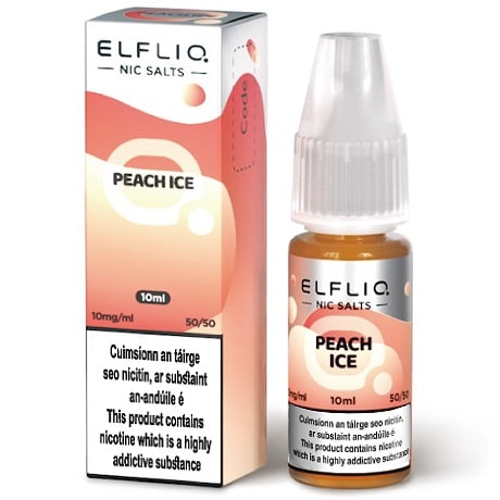 Elf Bar: ElfLiq Peach Ice 10ml