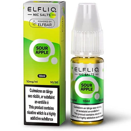 Elf Bar: ElfLiq Sour Apple 10ml