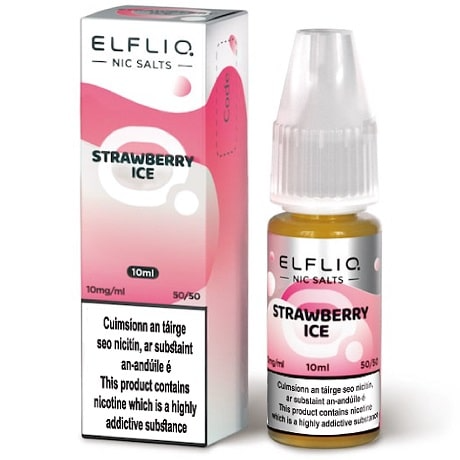 Elf Bar: ElfLiq Strawberry Ice 10ml