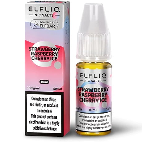 Elf Bar: ElfLiq Strawberry Rasp Cherry 10ml