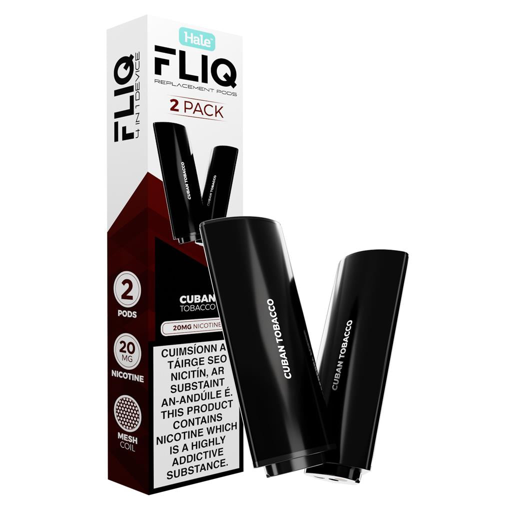 Hale: Fliq Pods Cuban Tobacco 20mg [2pk]