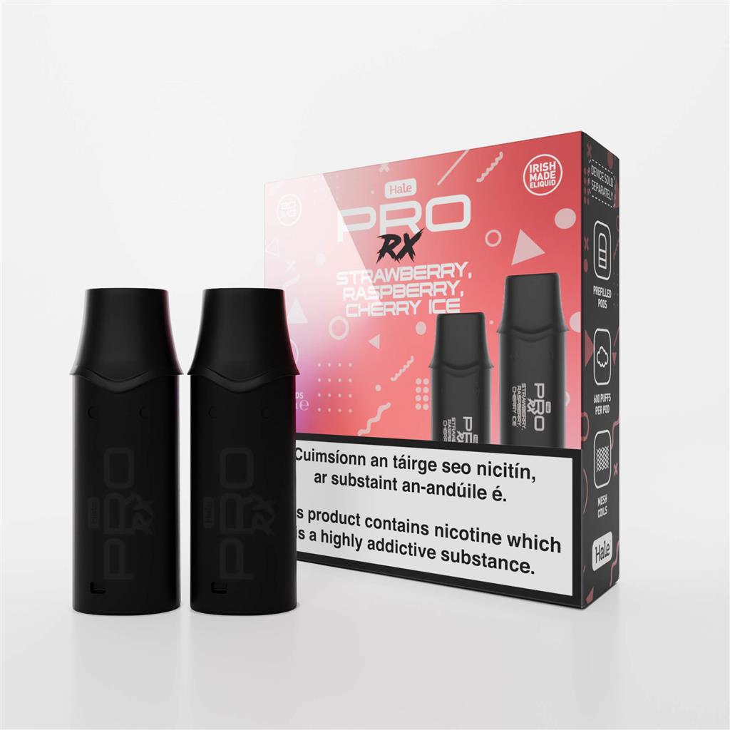 Hale: Pro RX Pod Strawberry Raspb Cherry Ice - 20mg [2pk]