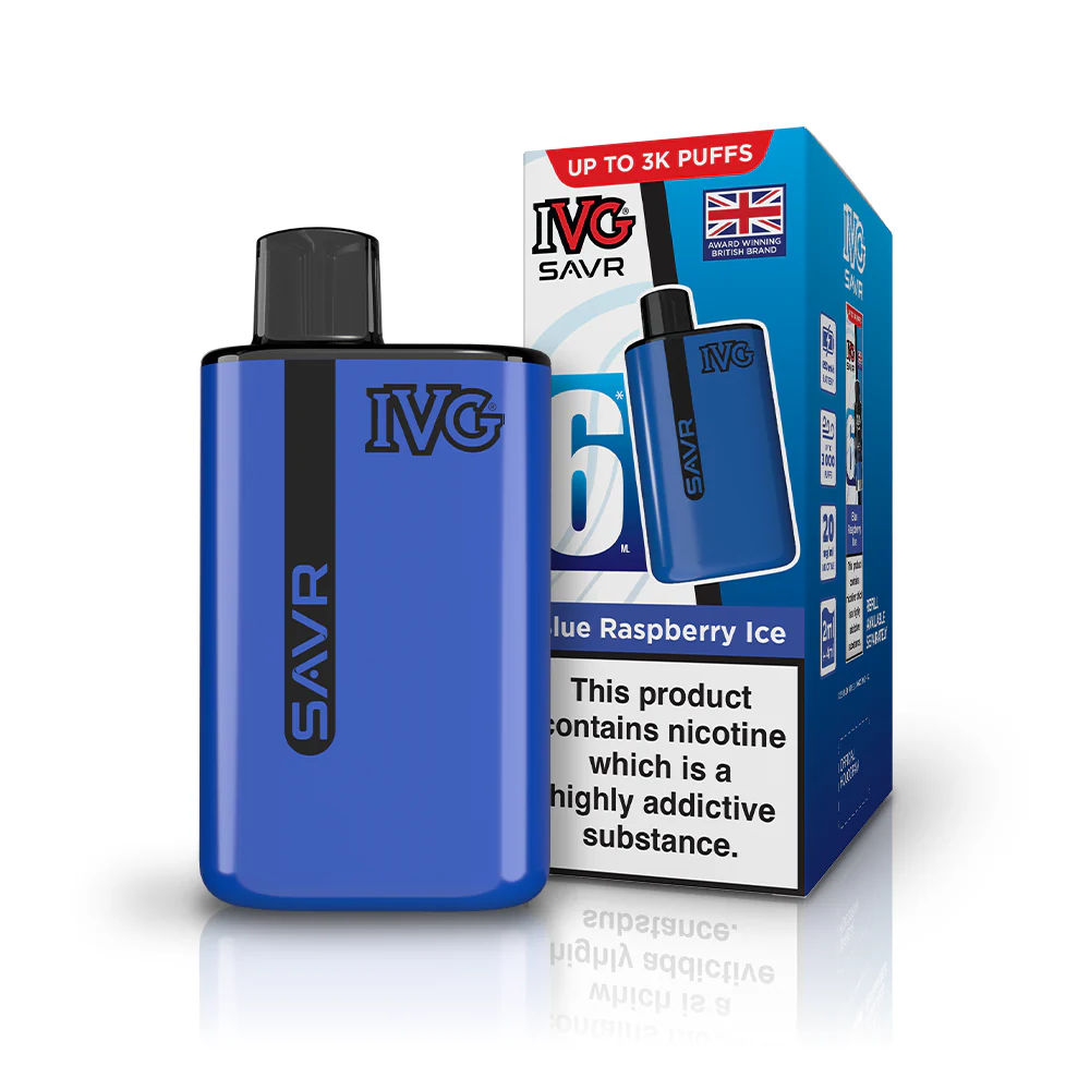 IVG: SAVR Blue Raspberry Ice 20mg