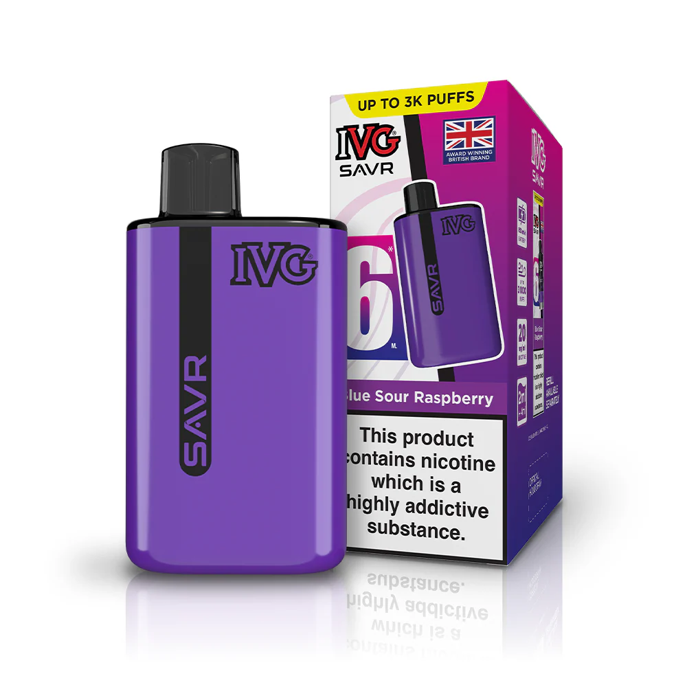 IVG: SAVR Blue Sour Raspberry 20mg