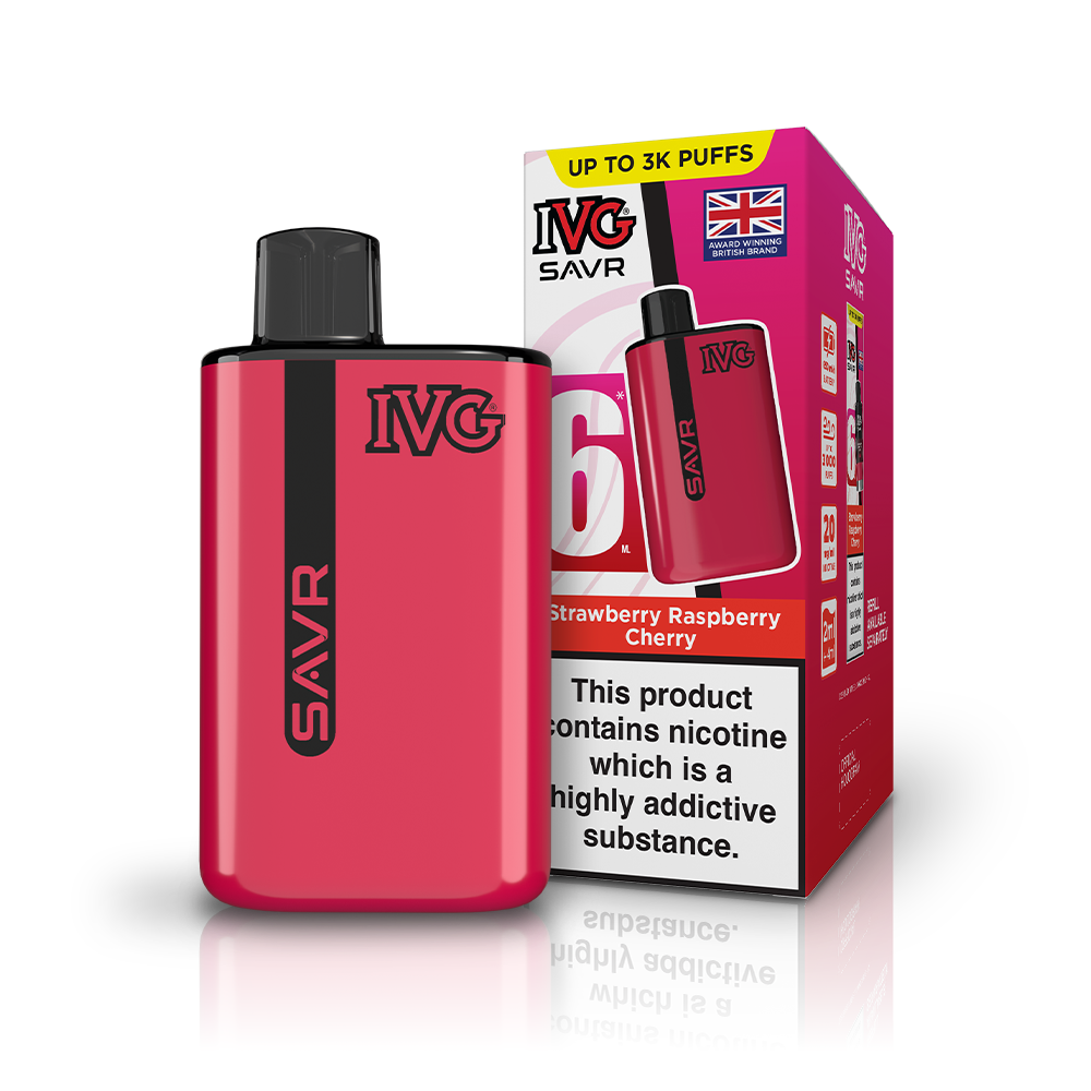 IVG: SAVR Strawberry Raspberry Cherry 20mg