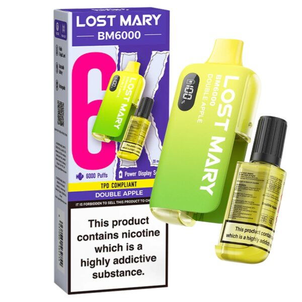 Lost Mary: BM6000 Double Apple 20mg