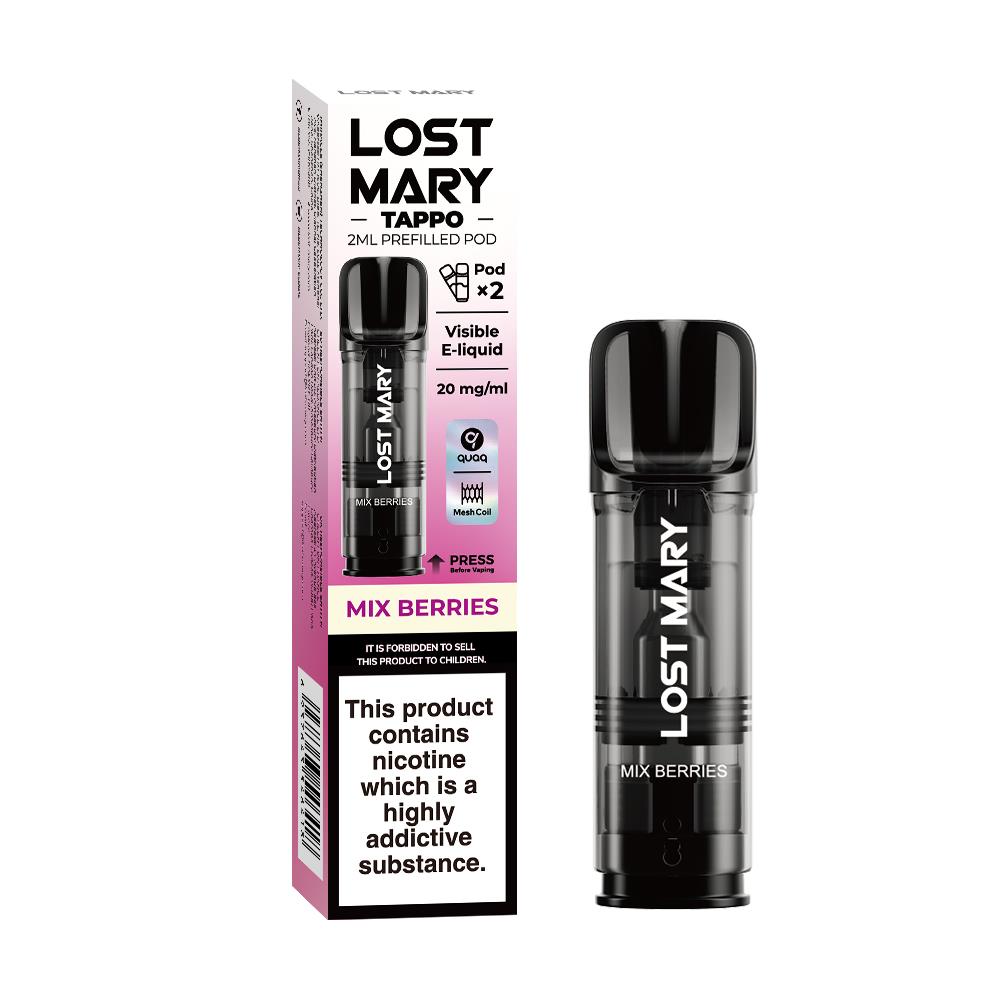 Elf Bar: Lost Mary Tappo 2ml Mix Berries