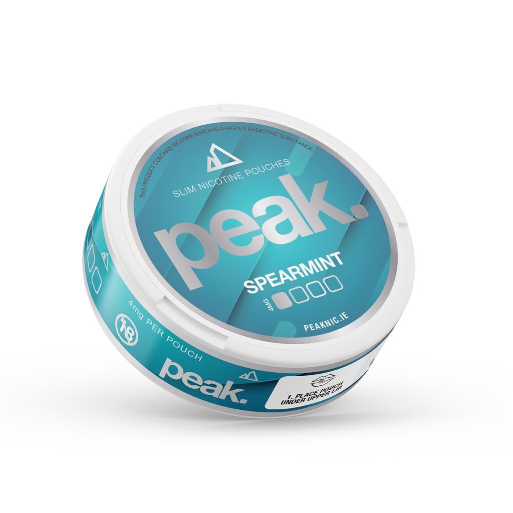 Peak: Pouches Spearmint