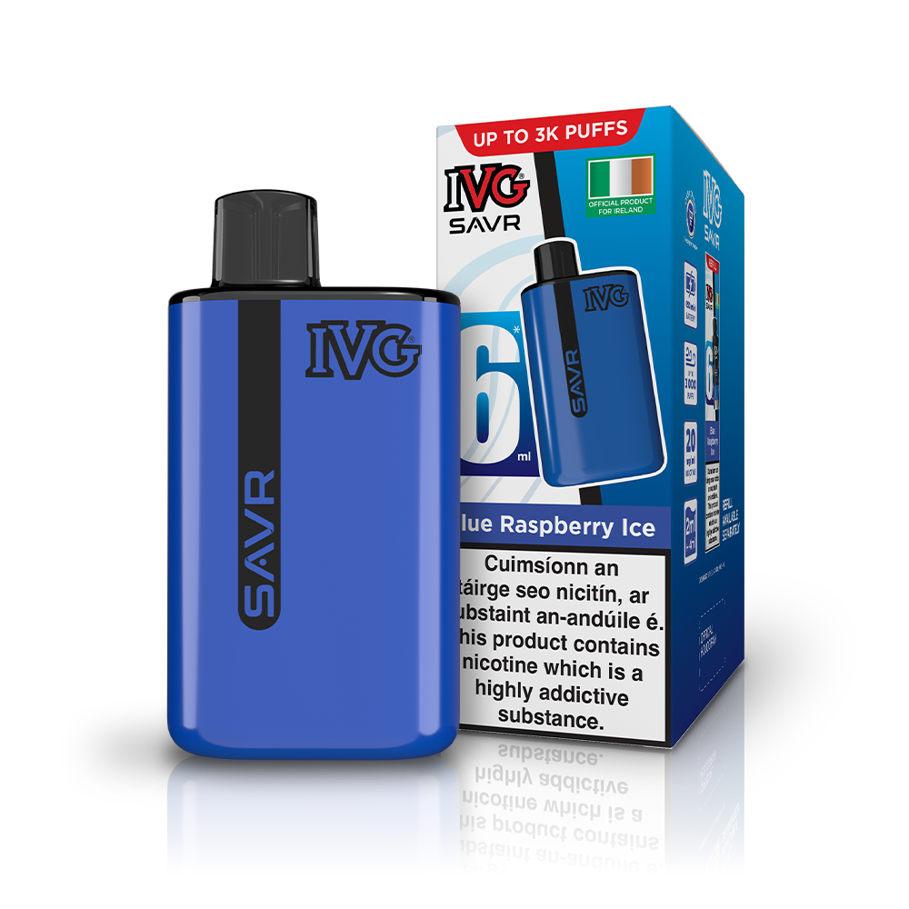 IVG: SAVR Blue Raspberry Ice 20mg