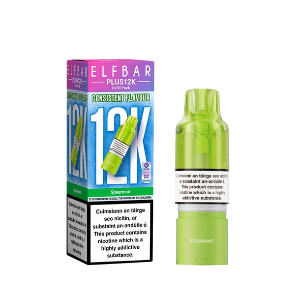 spearmint disposable vape Elf Bar: Elfplus 12K Pod 2ml 20mg __label:Trending Flavour:Mango ice VooPoo Drag S3 Pod