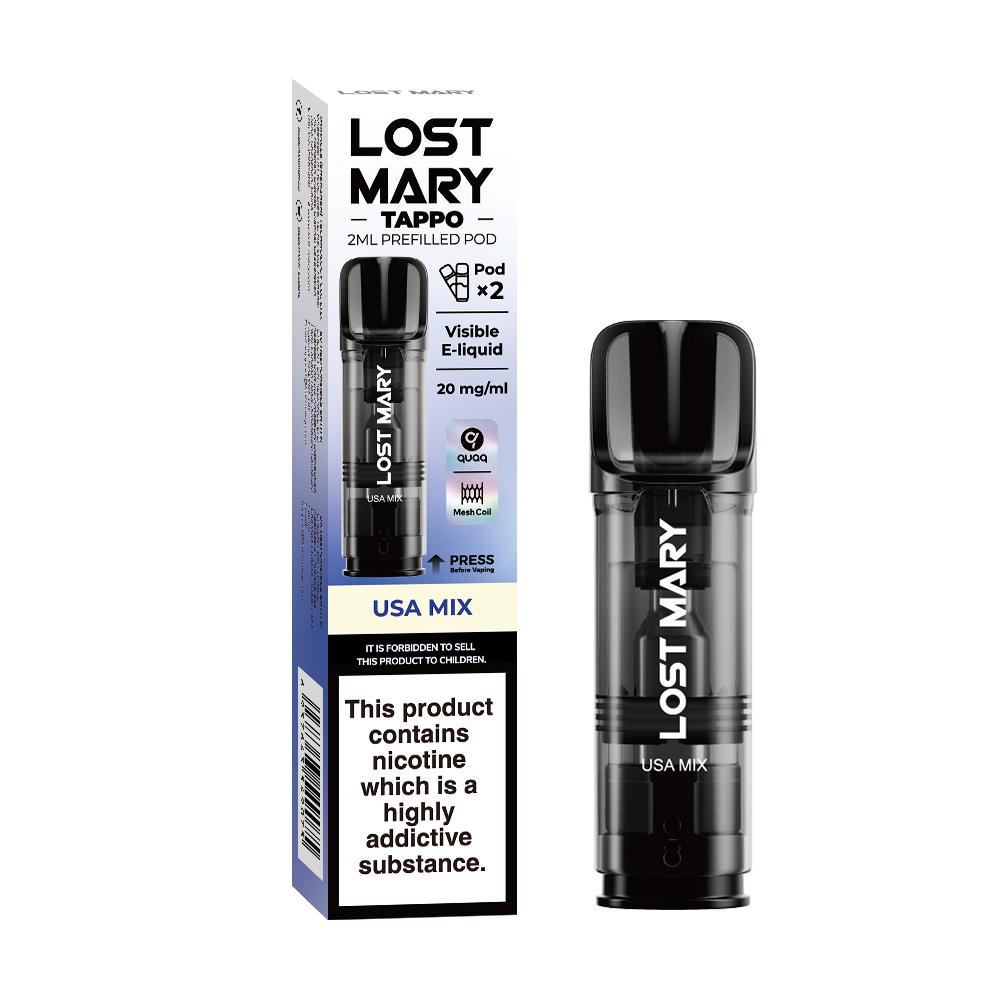 Elf Bar: Lost Mary Tappo 2ml USA Mix