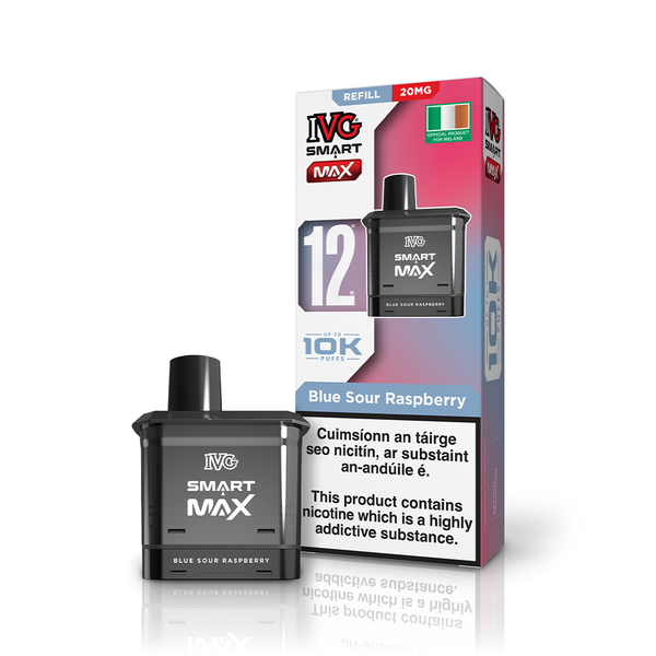 IVG: Smart Max Refill Blue Sour Raspberry 20mg