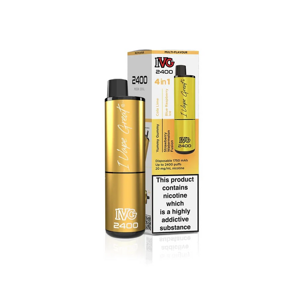 2400 puff disposable vapes IVG: 2400 Summer Edition 20mg