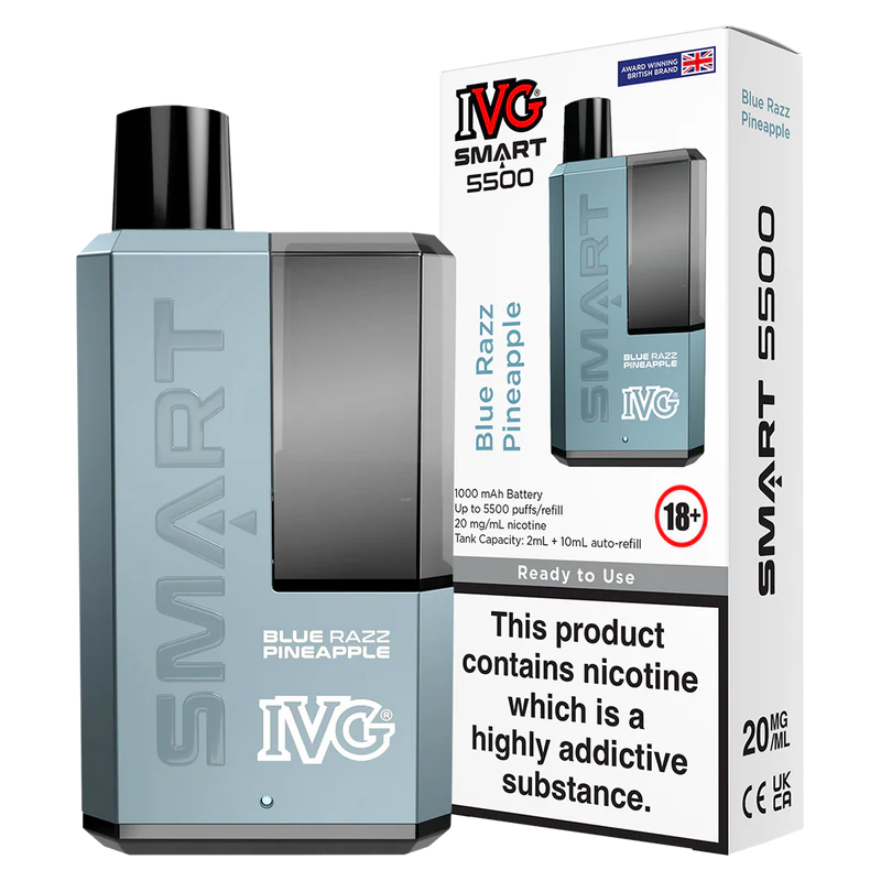 IVG: Smart 5500 Blue Razz Pineapple 20mg