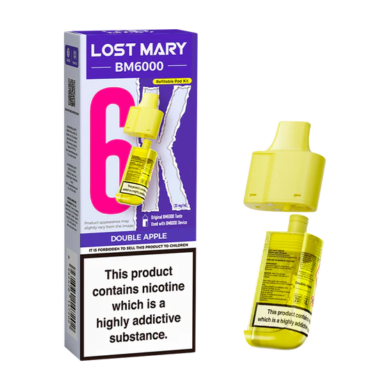 Elf Bar: BM6000 Refill Double Apple 20mg